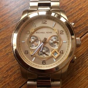 Michael Kors Rose Gold Oversizes Watch